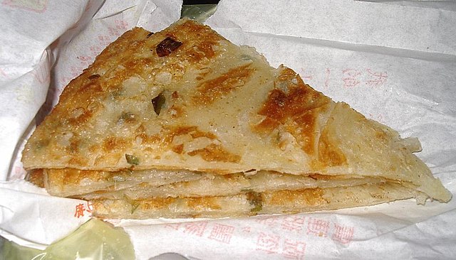 Food in Taiwan: Scallion Pancake