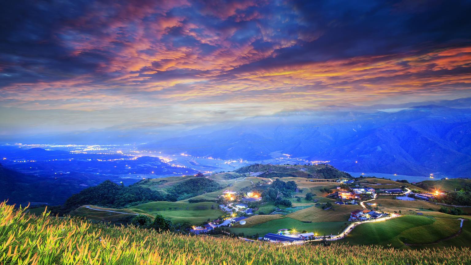 Taiwan County Hualien Farmland
