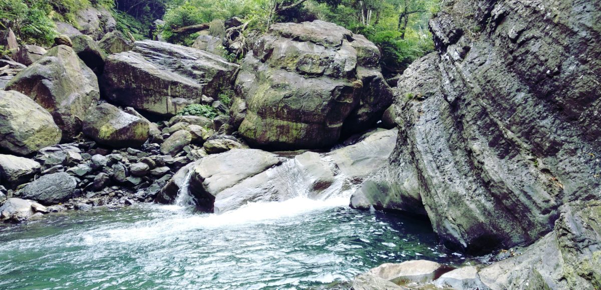 Jia Jiu Liao Waterslide in Wulai
