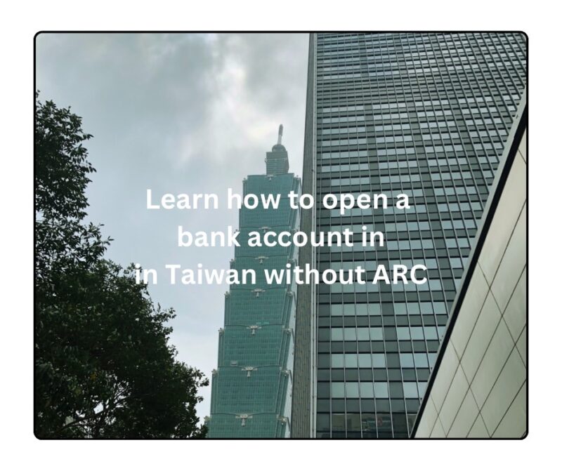 View of Taipei 101 in Xinyi, Taipei, Taiwan