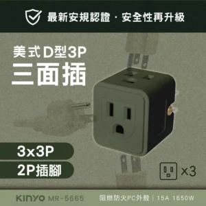 2P to 3P Plug Converter